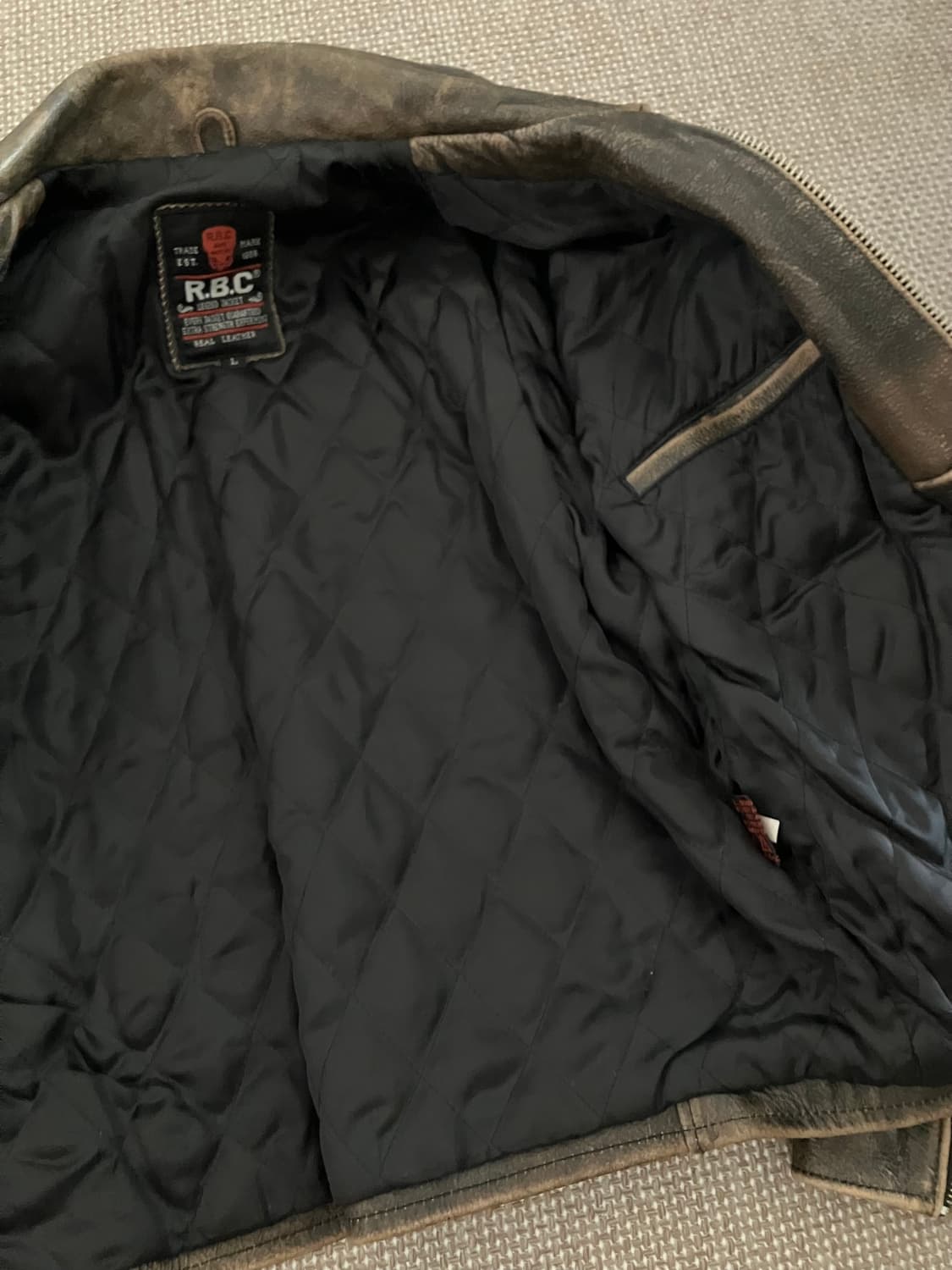 RBC / 라이더 자켓 / 브라운 상품이미지6