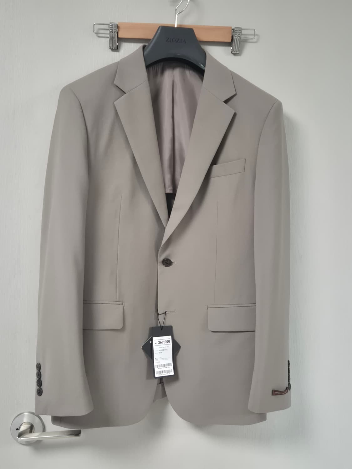 앤드지 베이지 자켓 100 (새상품) 상품이미지2