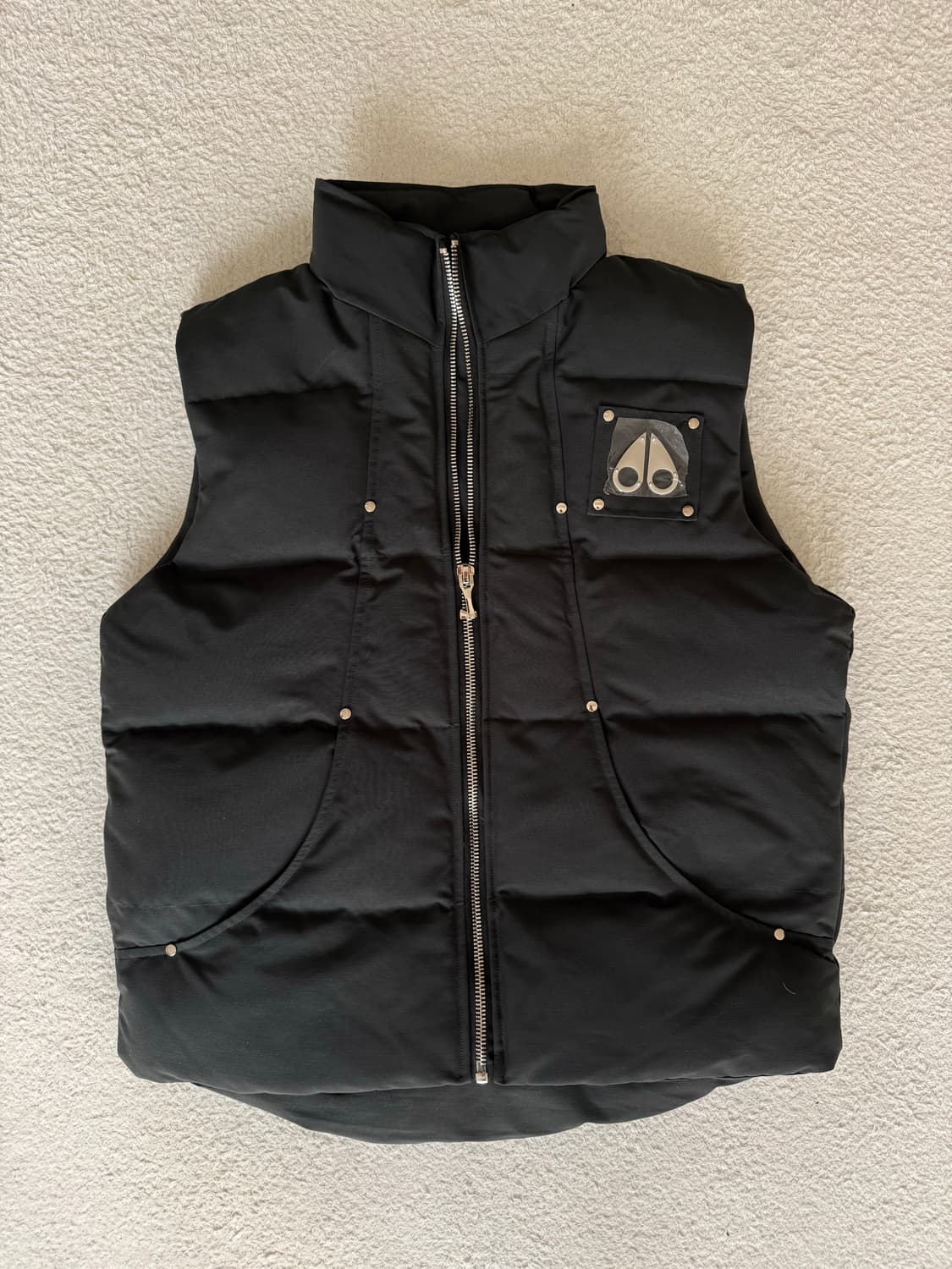 무스너클 패딩조끼 상품이미지1