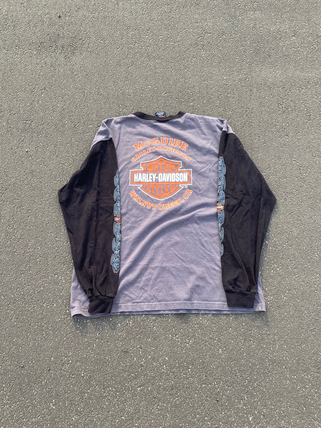 00’s Harley Davison tribal long sleeve 상품이미지4