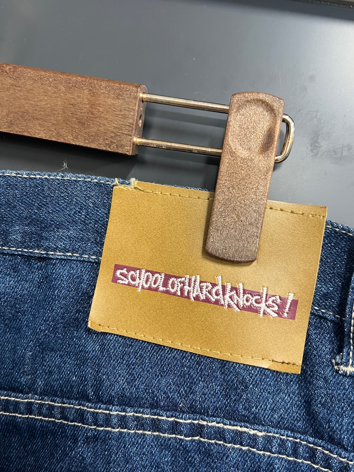 School of hard knocks 올드스쿨 힙합 데님 팬츠 상품이미지4