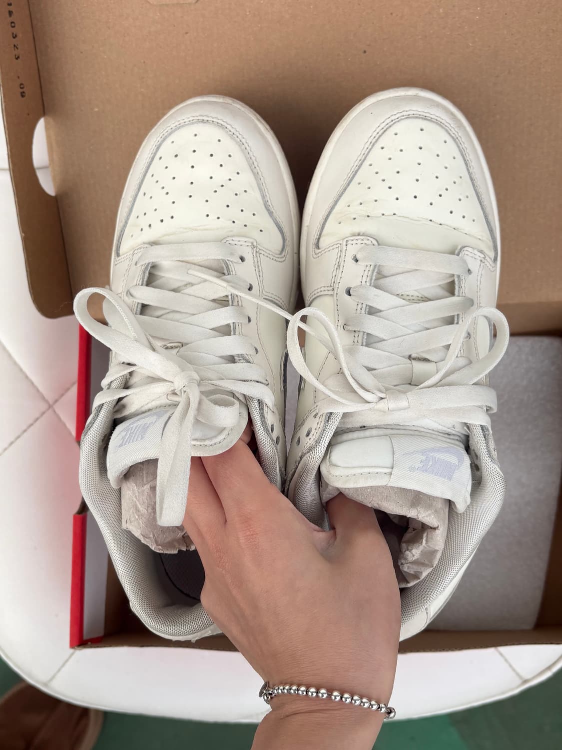 나이키 덩크 로우 옥시전 퍼플 235 상품이미지5