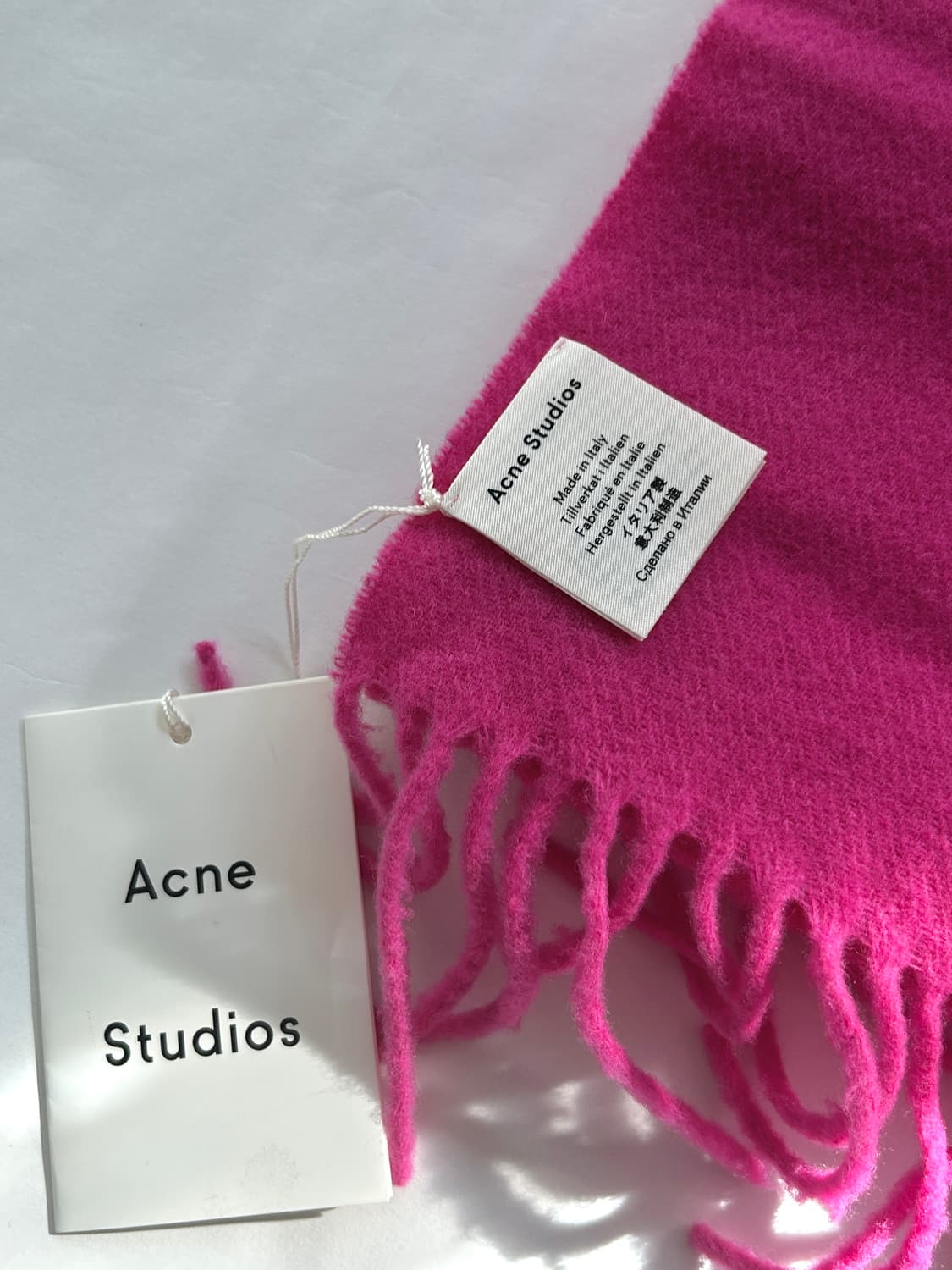 아크네 스튜디오 Acne Studios 프린지 울 머플러 상품이미지7