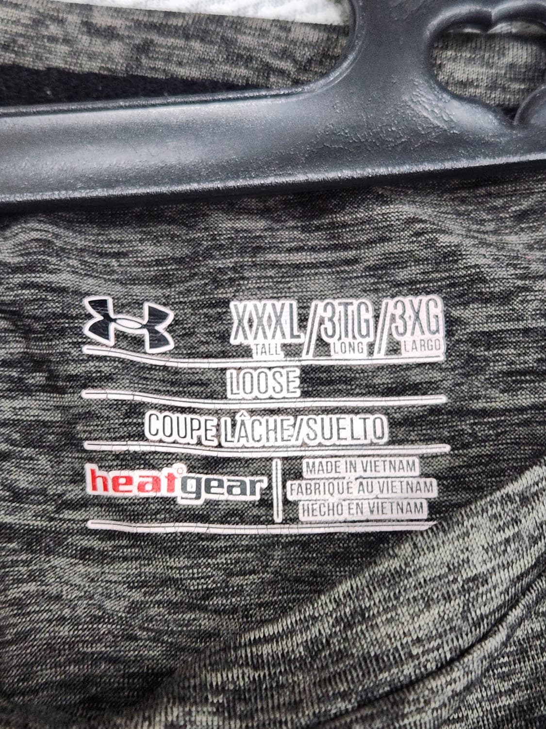 [115] 언더아머 기능성 긴팔 티셔츠 그레이 115 남성 상품이미지5