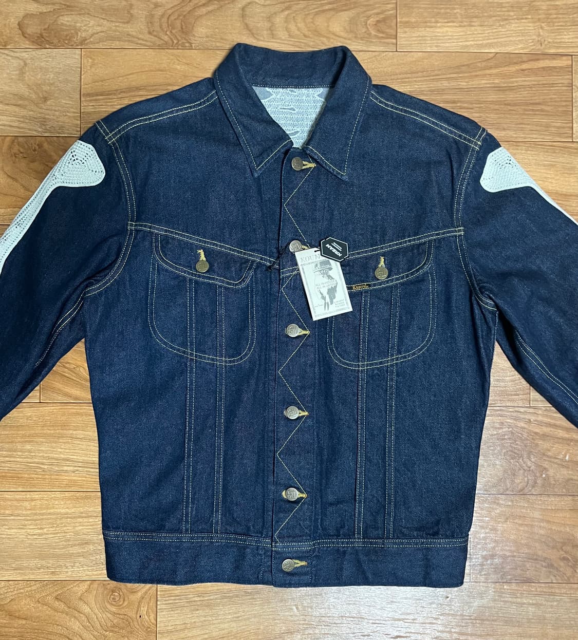 [44]캐피탈 kapital 멕시칸 턱시도 본 데님자켓 상품이미지3