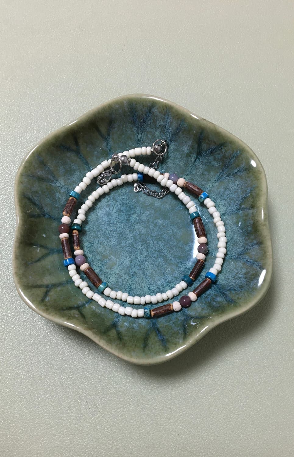 원석 비즈 목걸이 상품이미지1