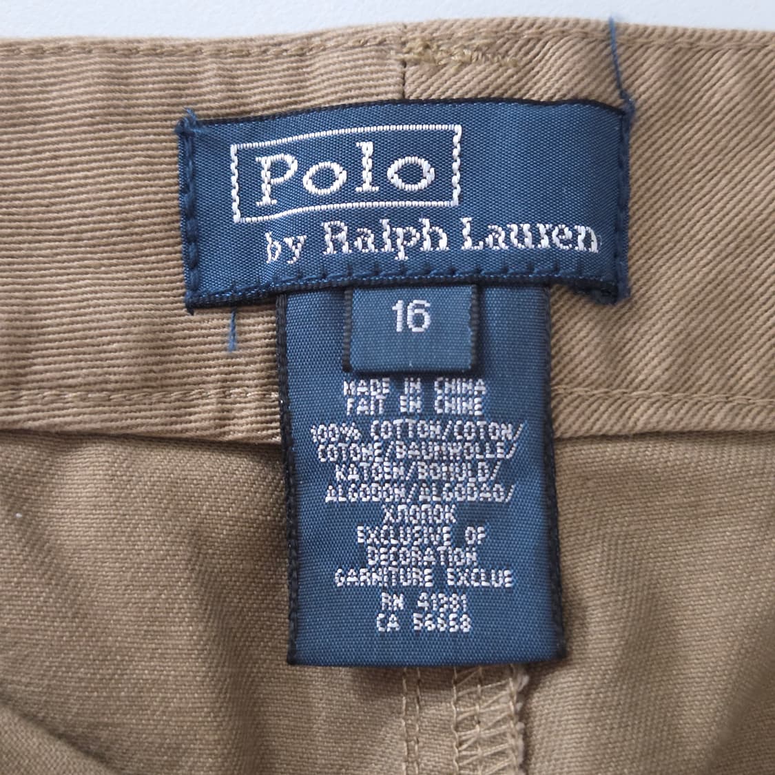 폴로랄프로렌 걸즈 치노팬츠 16 상품이미지5