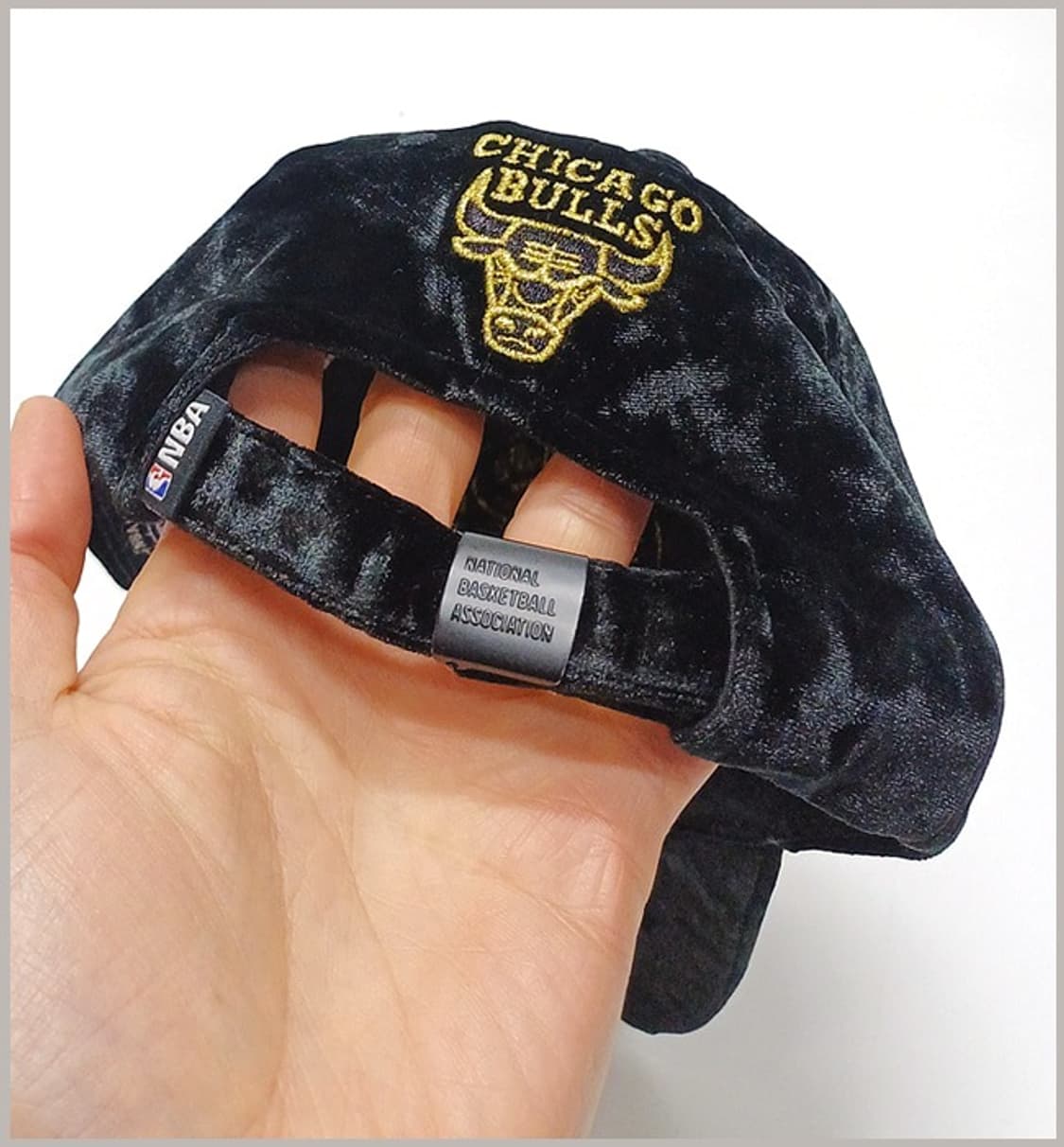 NBA 정품 시카고불스 벨벳 아동 모자 K-76 상품이미지4