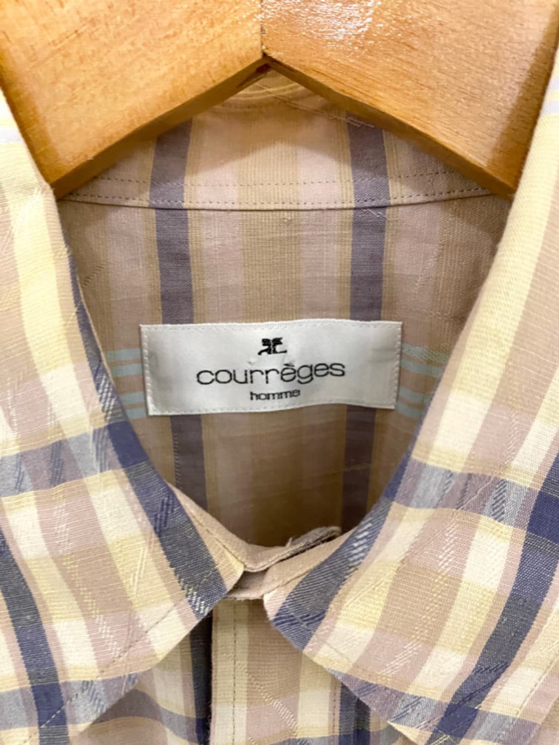 COURREGES check shirts 상품이미지8