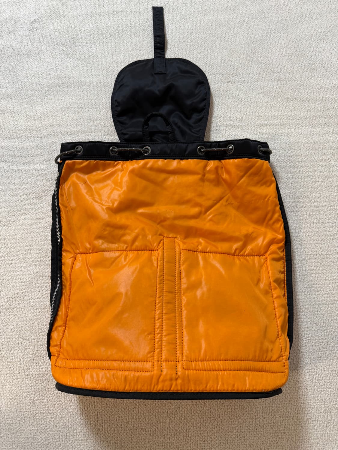 (미사용급) PORTER 포터 탱커 백팩 럭색 지퍼 블랙 상품이미지10