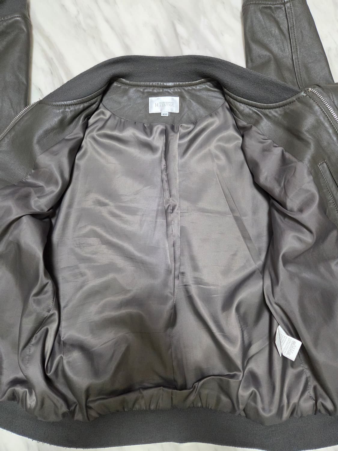 헤스티지 램스킨 스타디움 자켓 상품이미지9