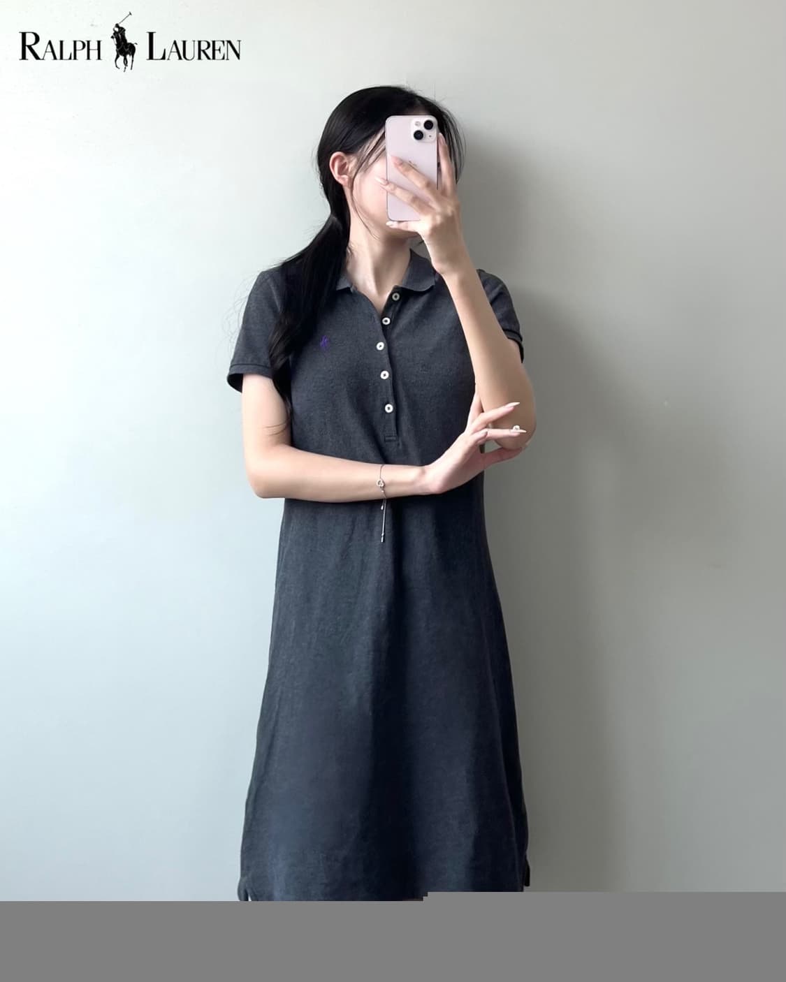 폴로 반팔 원피스 상품이미지3