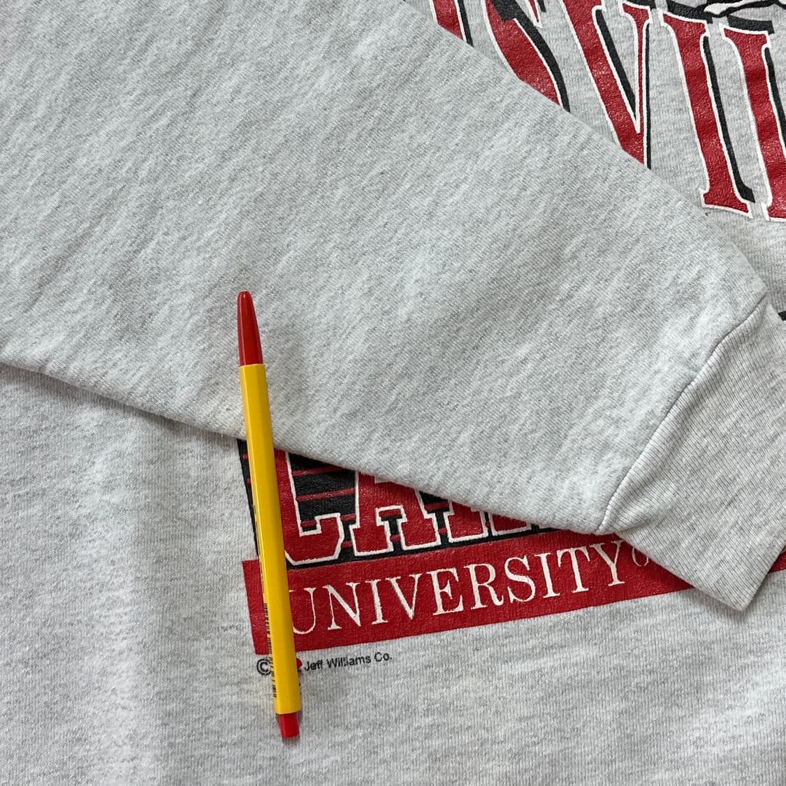 90s USA 로고 모션 카디날스 스웻셔츠 L 상품이미지5