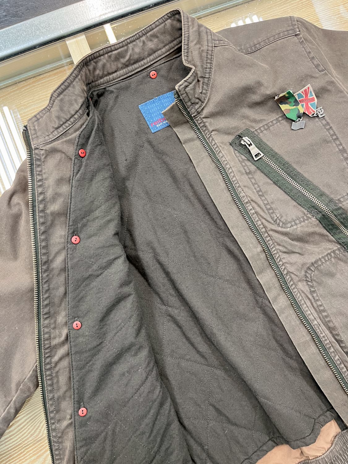 Reibous Y2K 파라슈트 집 자켓 상품이미지5