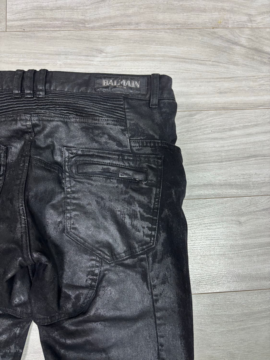 BALMAIN 블랙 데님 팬츠 상품이미지6