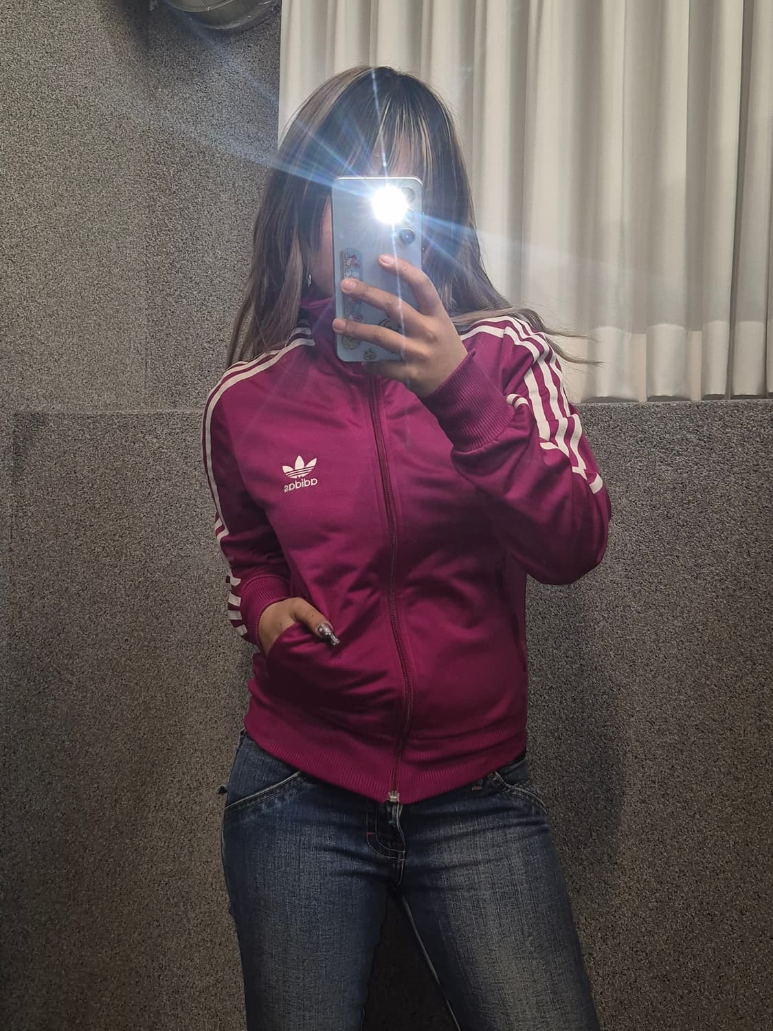 ADIDAS PURPLE FIREBIRD JERSEY  상품이미지1