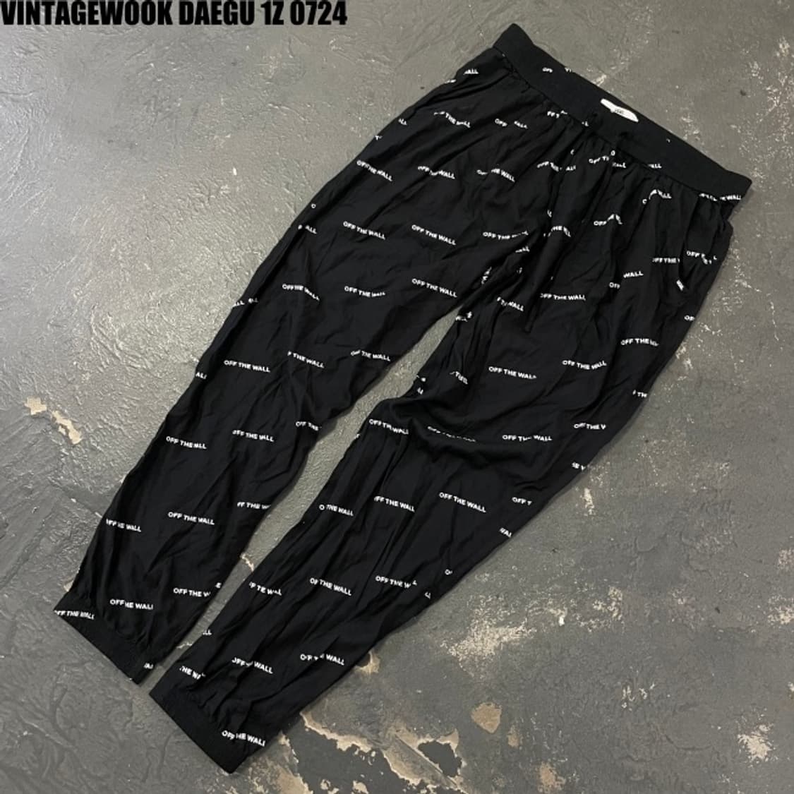 반스 로고플레이 팬츠 100 상품이미지1