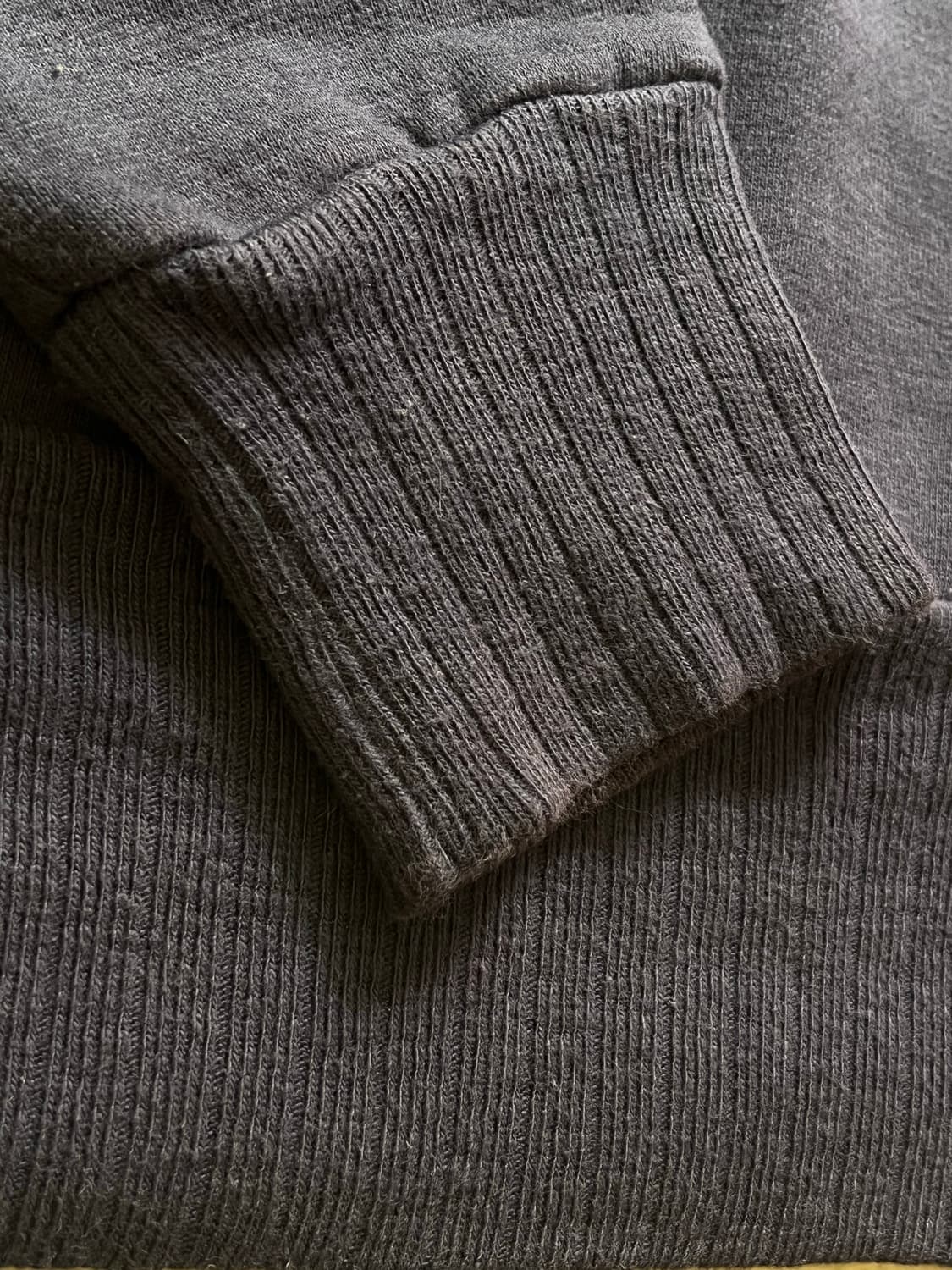 DUBBLE WORKS HALF BUTTON UP SWEAT SHIRTS 상품이미지8