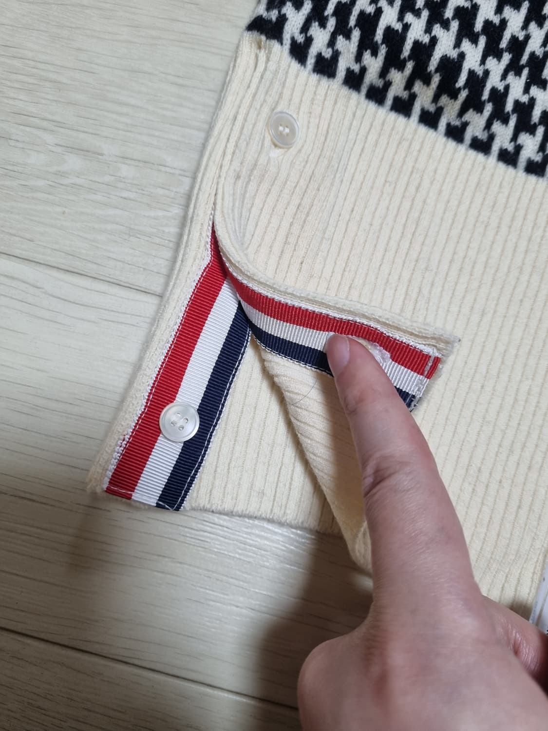 듀드나인 하운드투스 가디건 s사이즈 상품이미지5