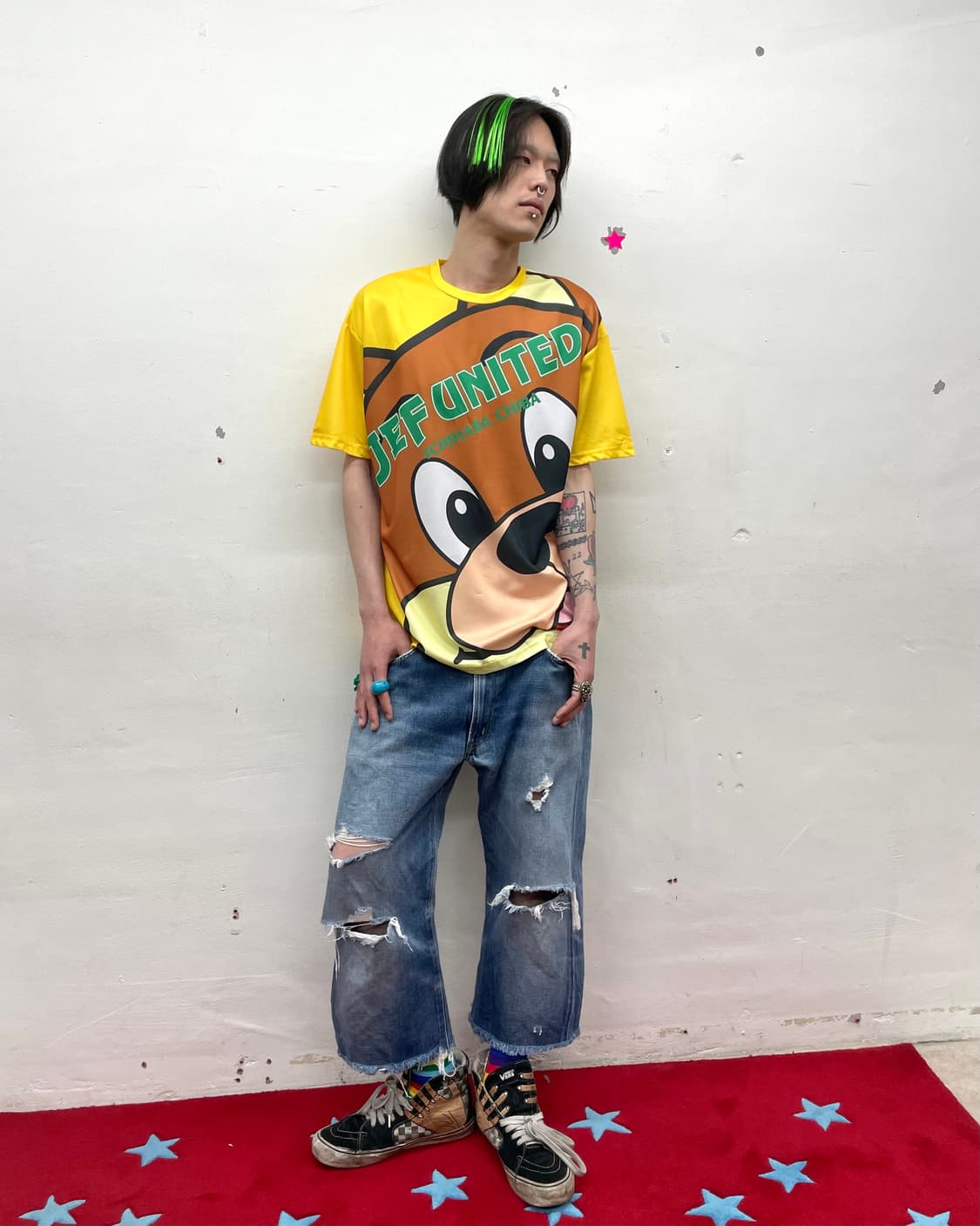 Bear 12 Yellow T-shirt 상품이미지4