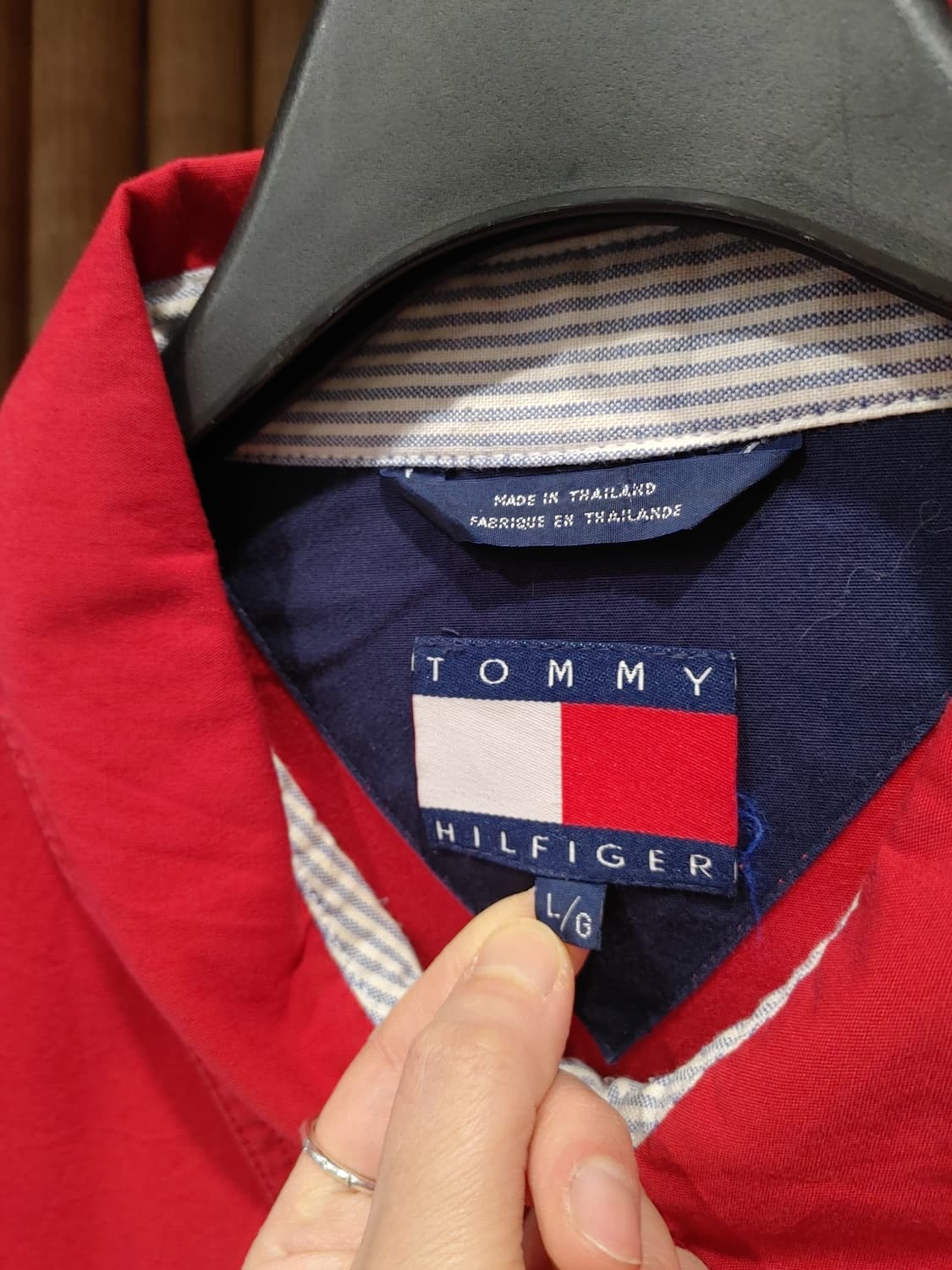 무배) 타미힐피거 헤리티지 블루종 자켓 - L 상품이미지2