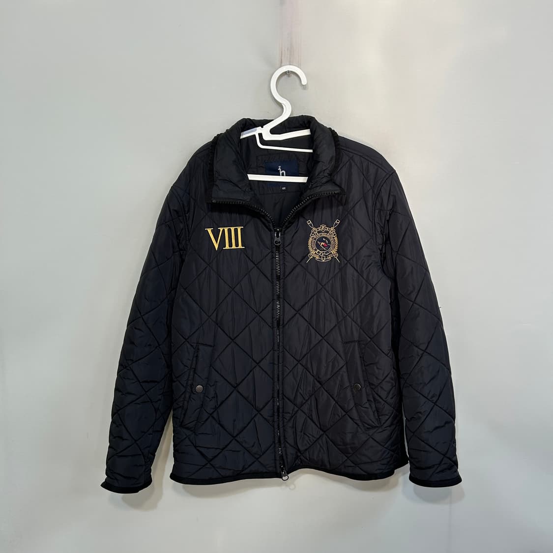 헤지스 남성 금장 자수 퀄팅 자켓 100 상품이미지1