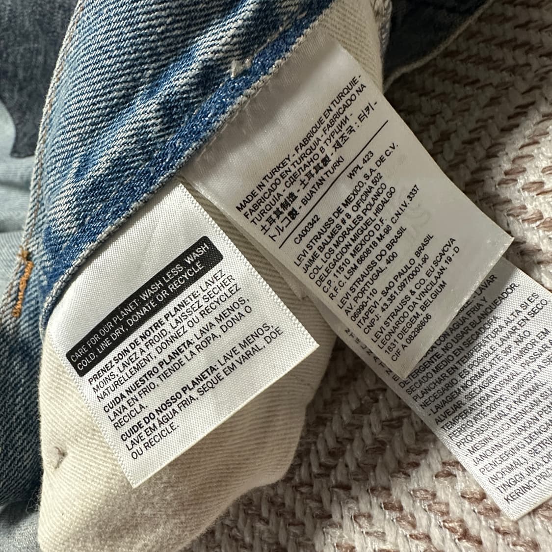 LEVI'S 501 vintage denim pants 상품이미지4