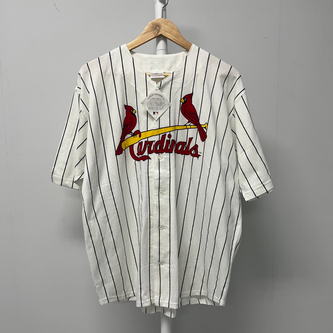 [새상품/데드스탁] 90s 빈티지 세인트루이스 버드와이져 야구유니폼 져지 상품이미지1