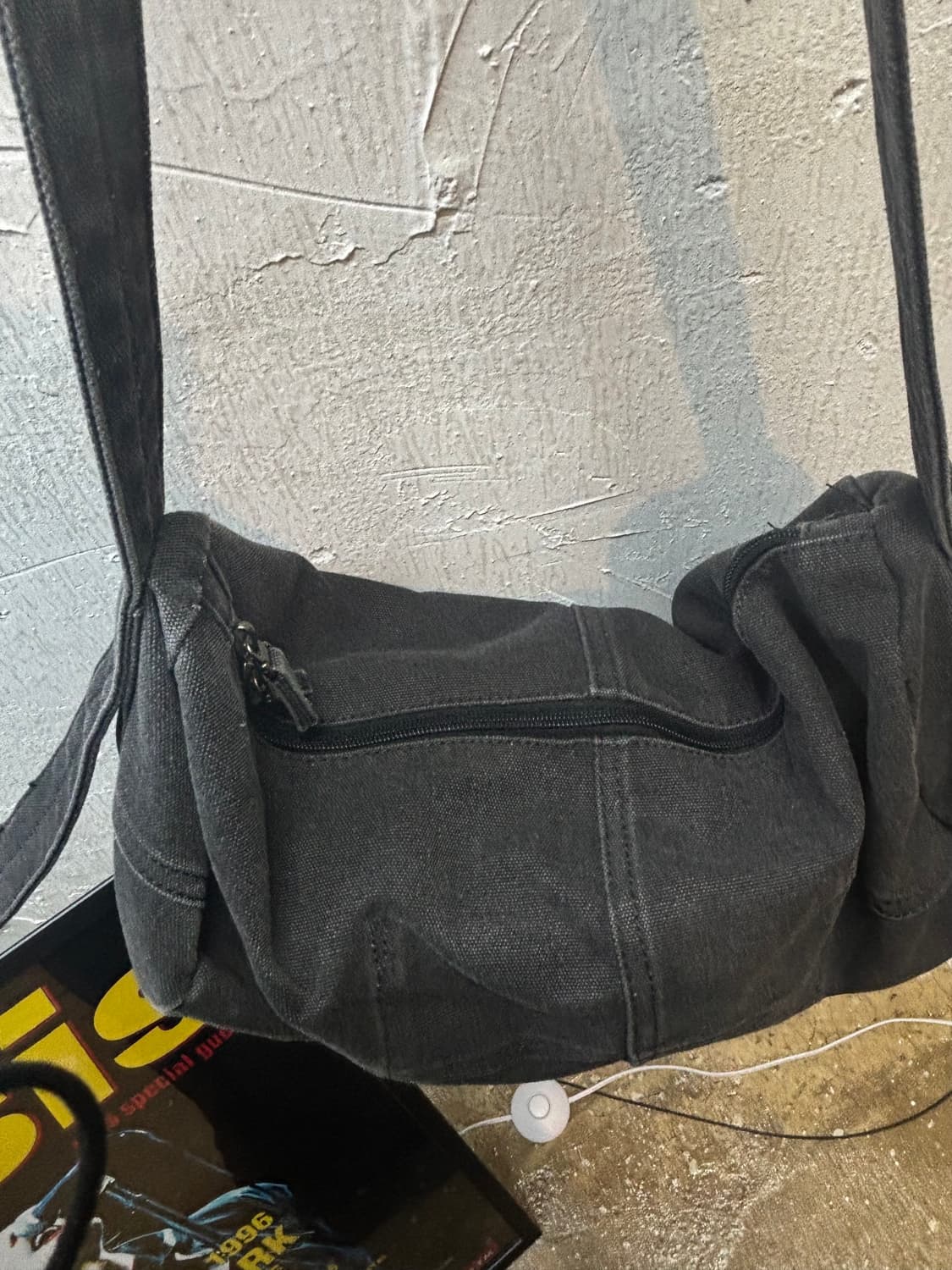 스컬프터 빈티지 캔버스 더플백 상품이미지4