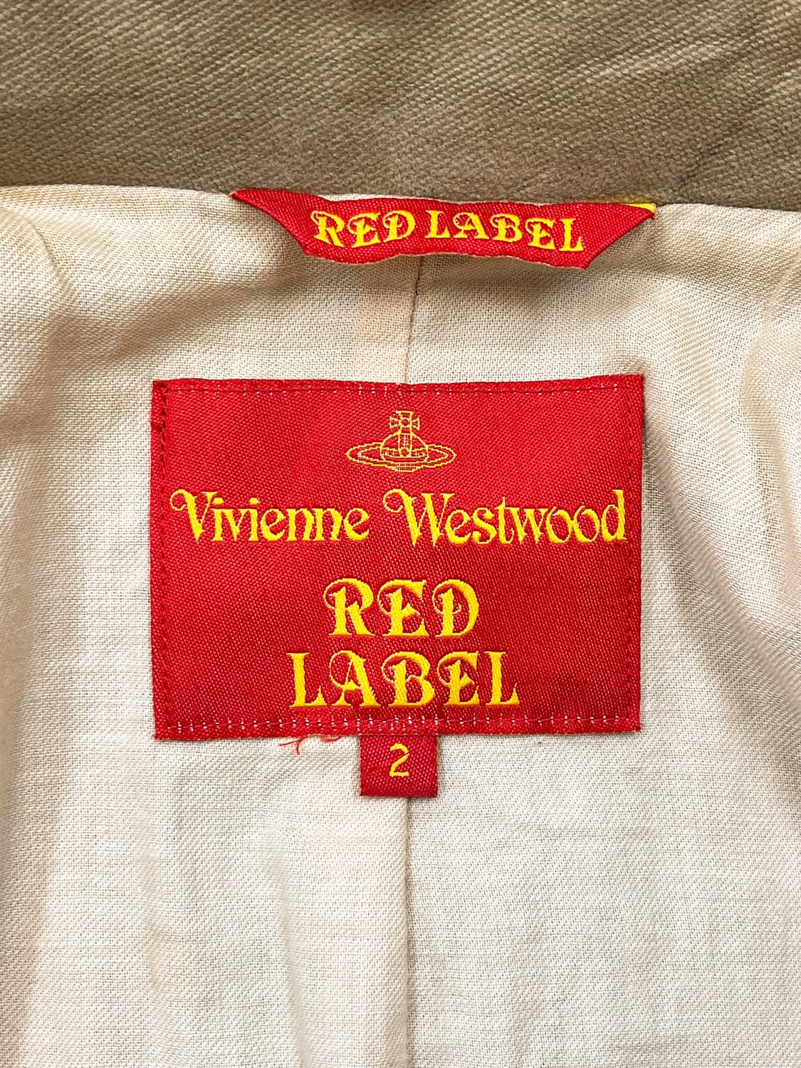 비비안웨스트우드 레드 라벨 몰스킨 자켓 상품이미지6