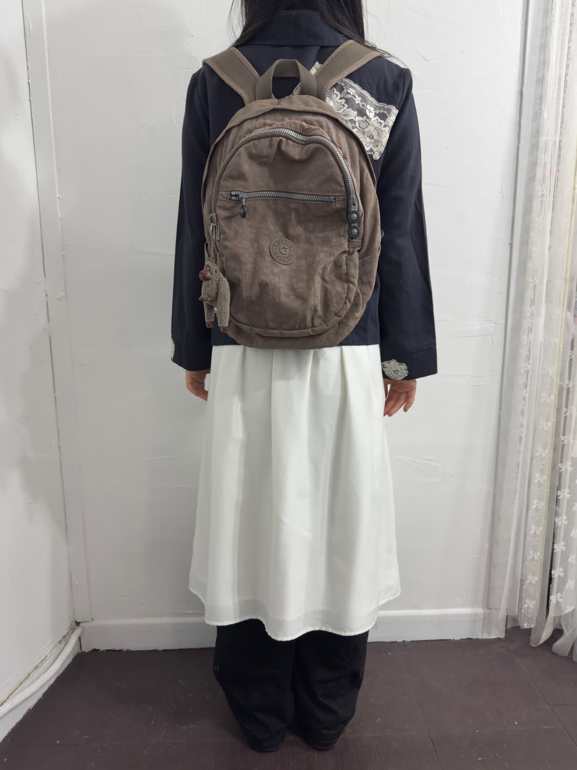 Kipling brown backpack 상품이미지8