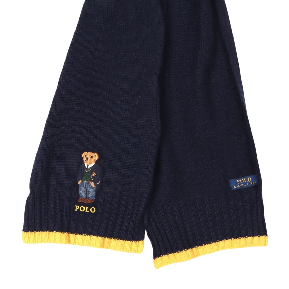 폴로 랄프로렌 네이비 베어 울 머플러 상품이미지2