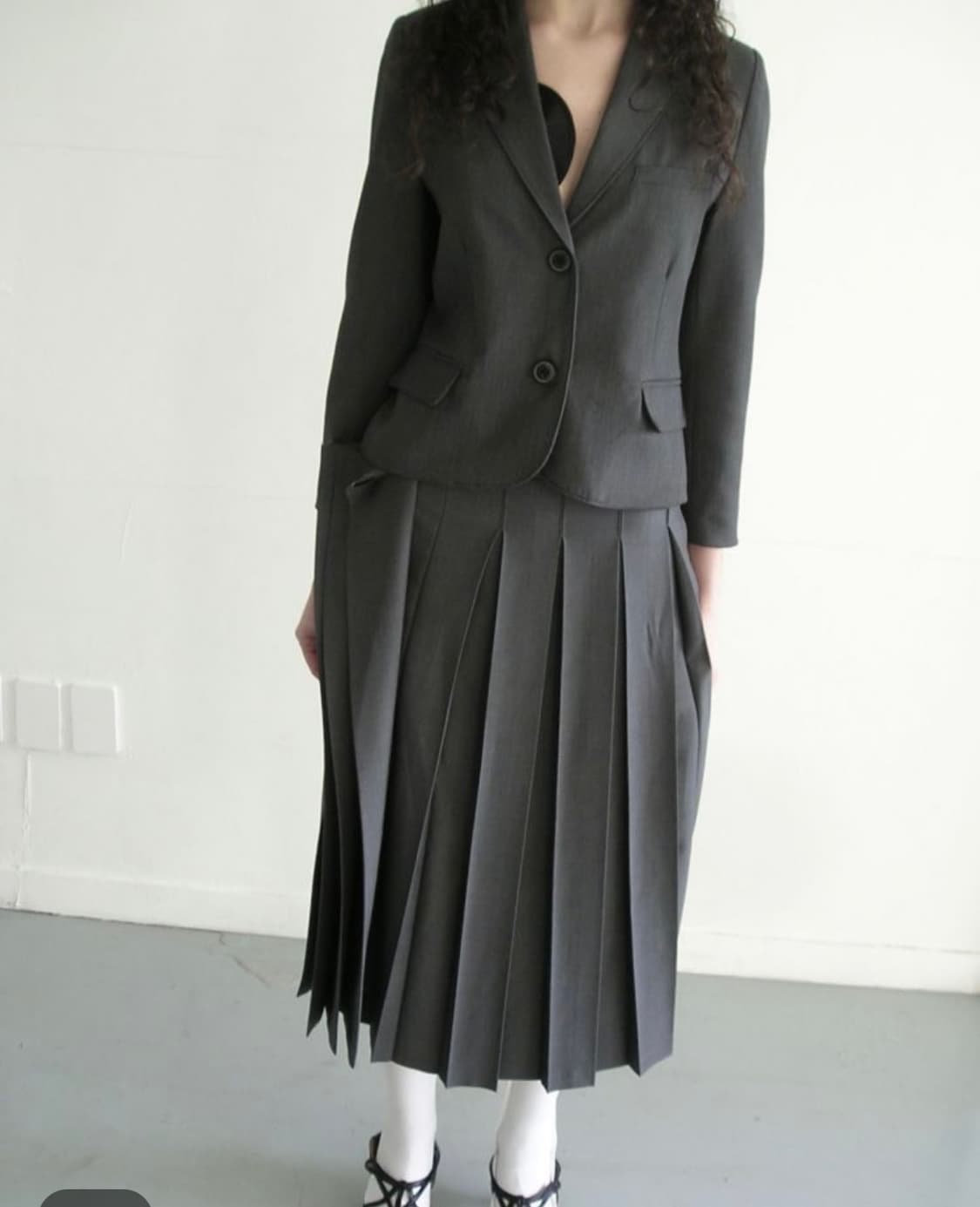 Eont's) O patch jk/ O ffbeat pleats sk 상품이미지2