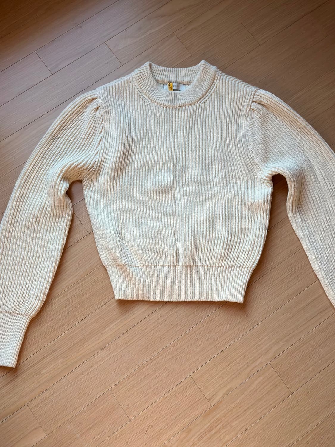 아모멘토amomento 하프넥니트 에크루 상품이미지6