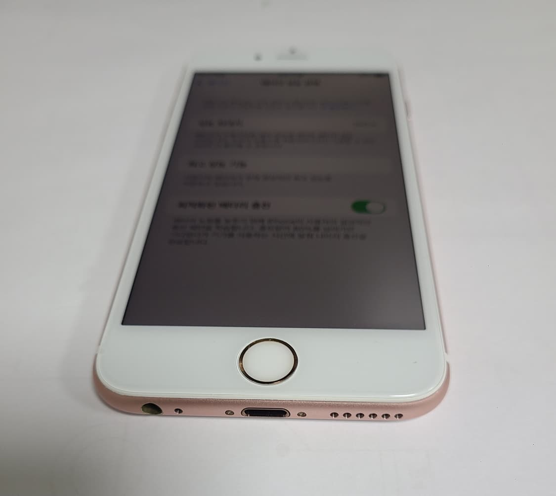 아이폰6s 로즈골드 배터리100한국판sss급 상품이미지4