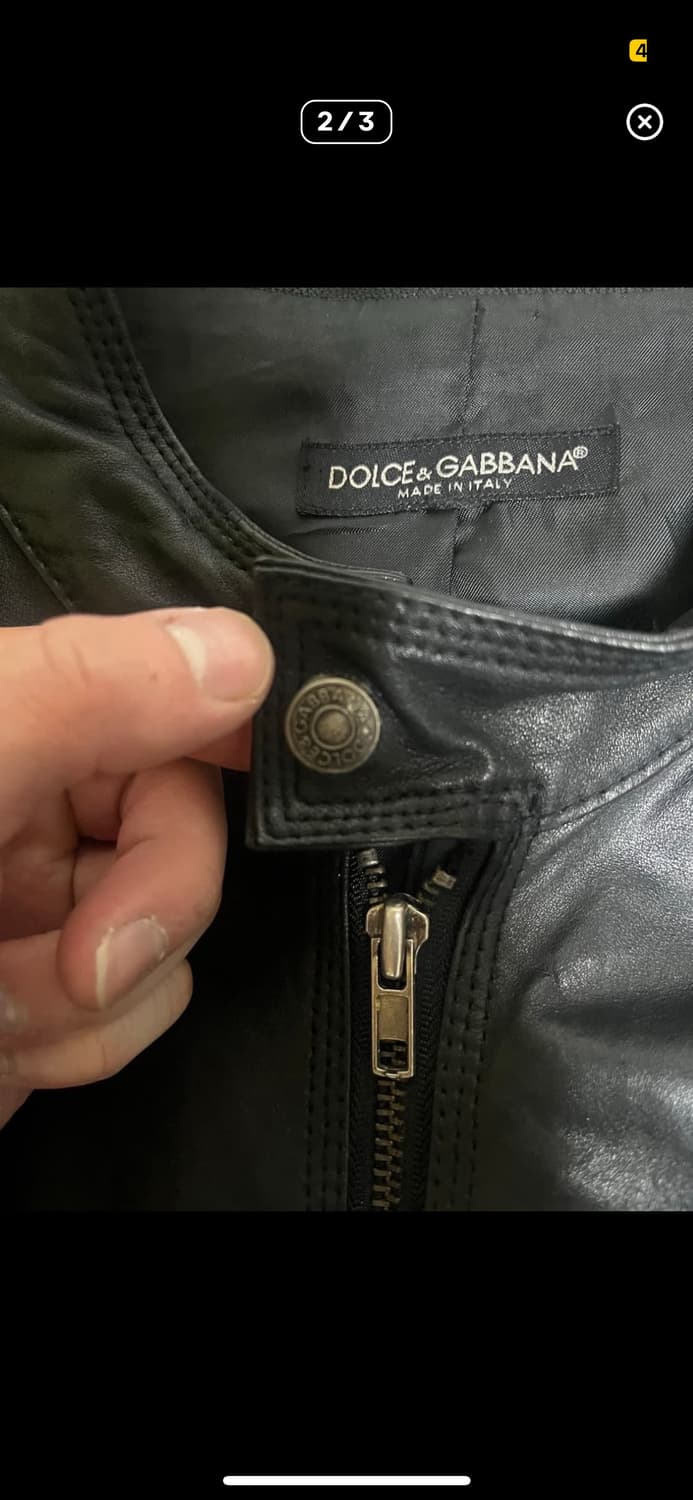 돌체앤가바나 레더자켓 상품이미지3