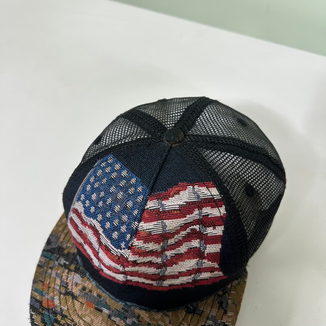 OS 생로랑 블랙 생조기자수 스냅백 상품이미지2