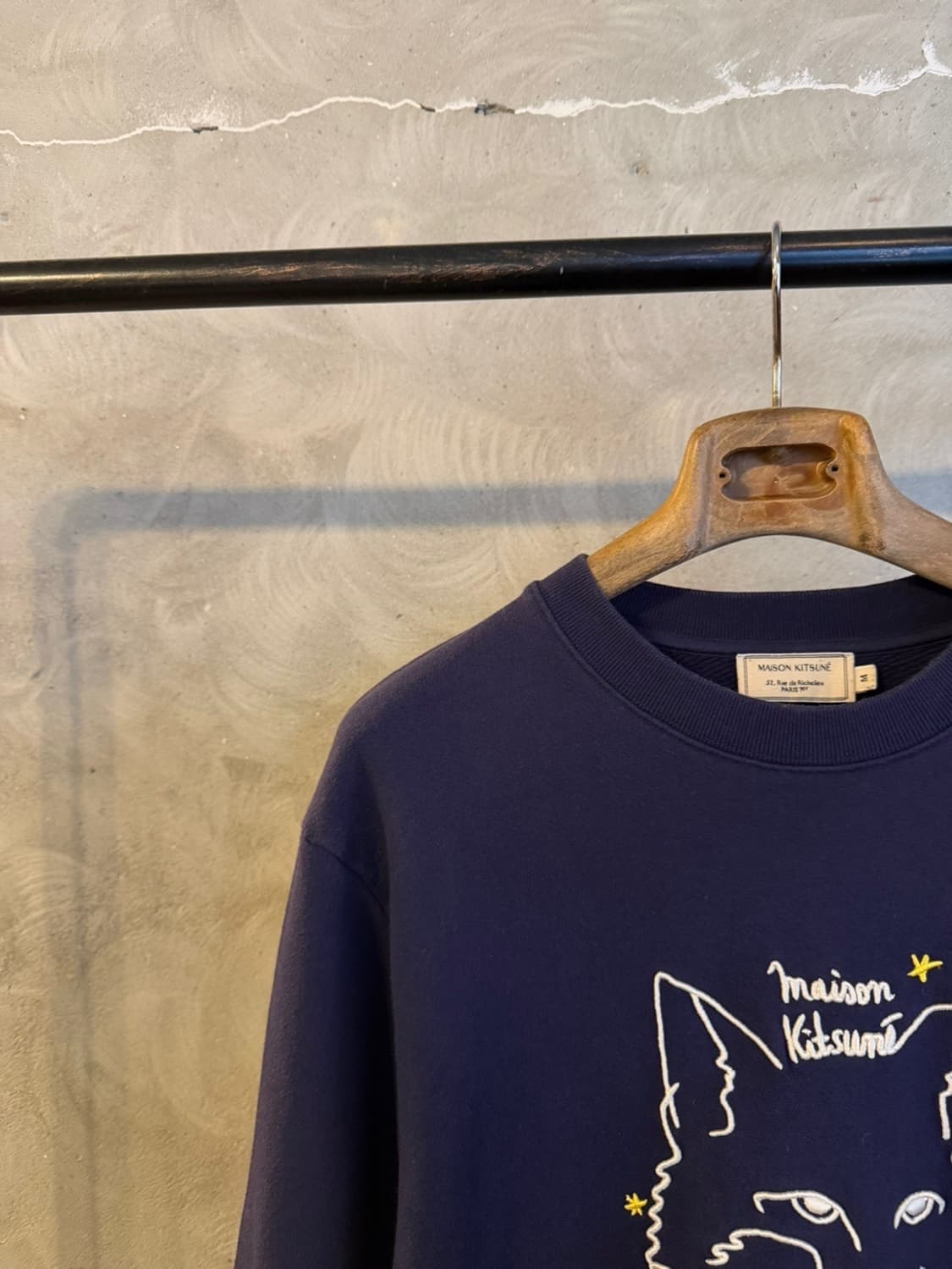 메종키츠네 그래픽 맨투맨 100~105 상품이미지2