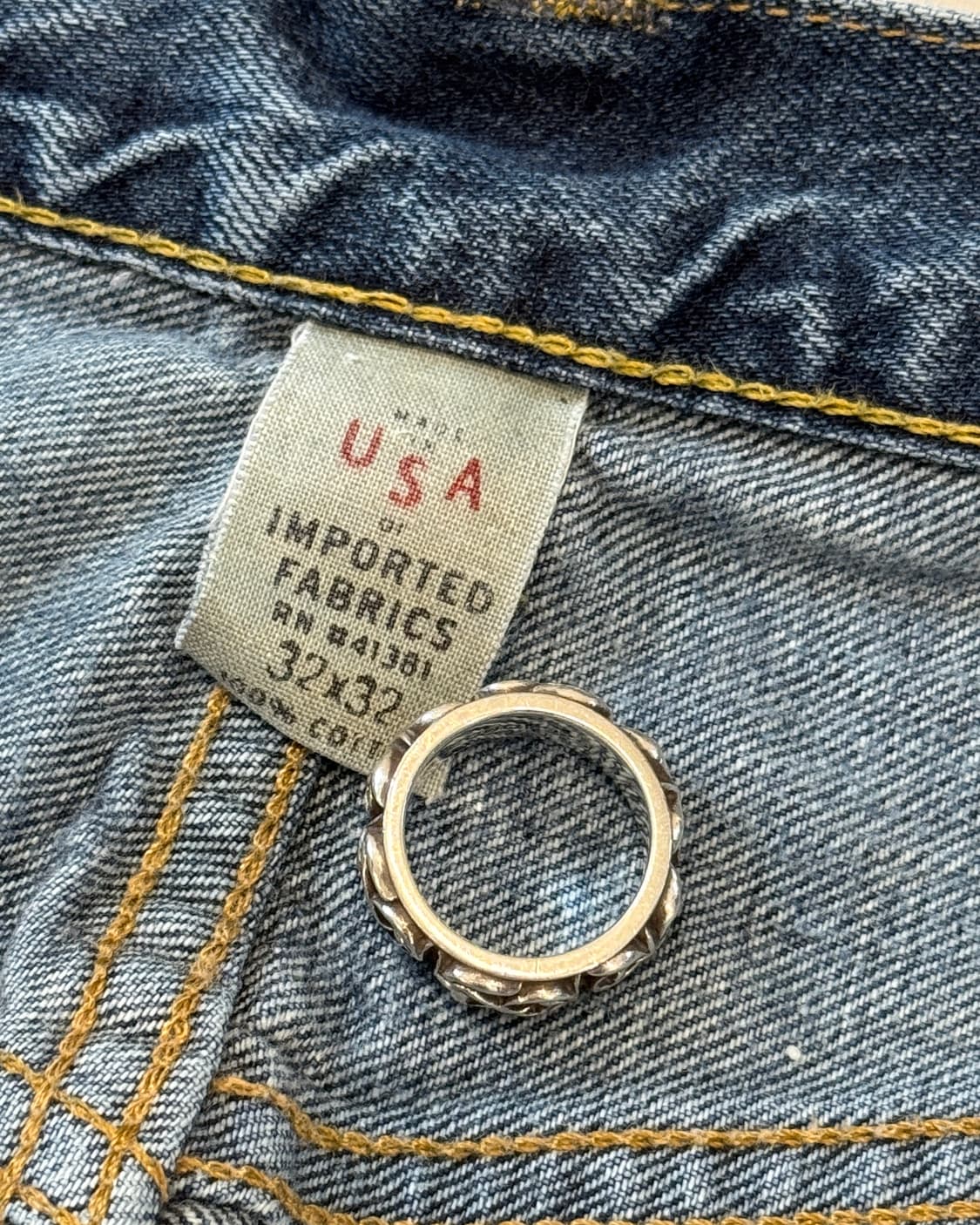 RRL 스트레이트 레그 워싱 데님 상품이미지5