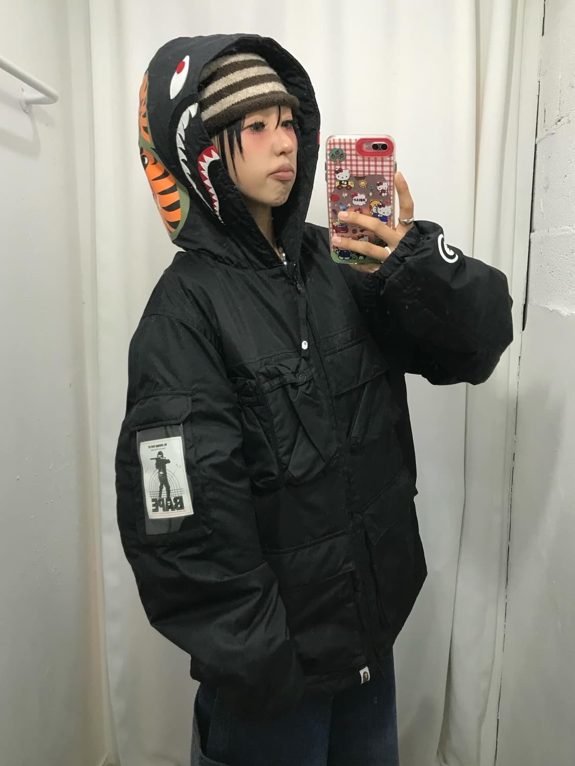 Bape Shark Multi Pocket Two-way Jacket 상품이미지5