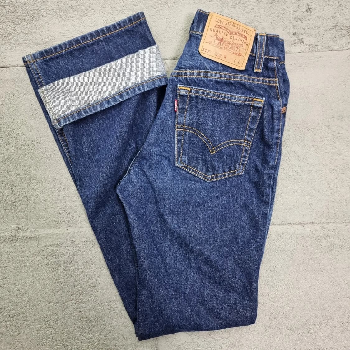 [28] 90's 리바이스517 세미부츠컷 데님팬츠
 상품이미지1