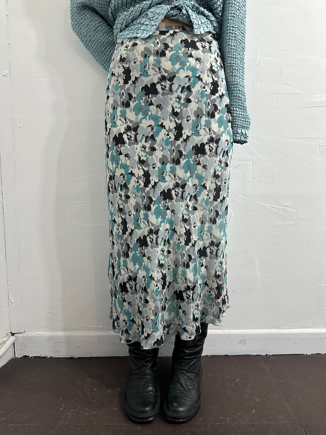 oriental flower skirt 상품이미지4
