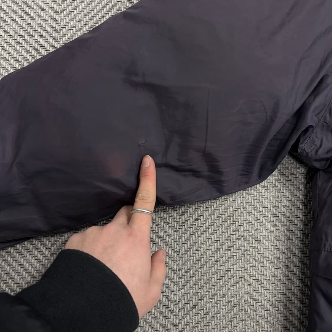 입생로랑 리버시블 구스다운 체크패딩 v1583 상품이미지9