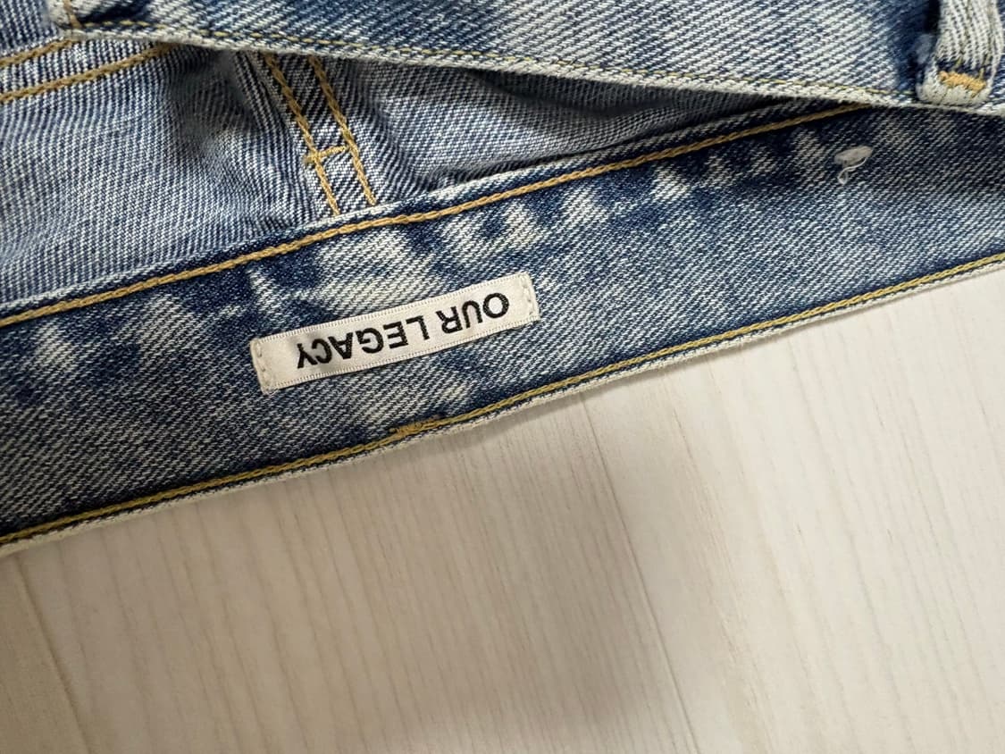 (50) 아워레가시 드라이 빈티지 워시 데님 상품이미지3