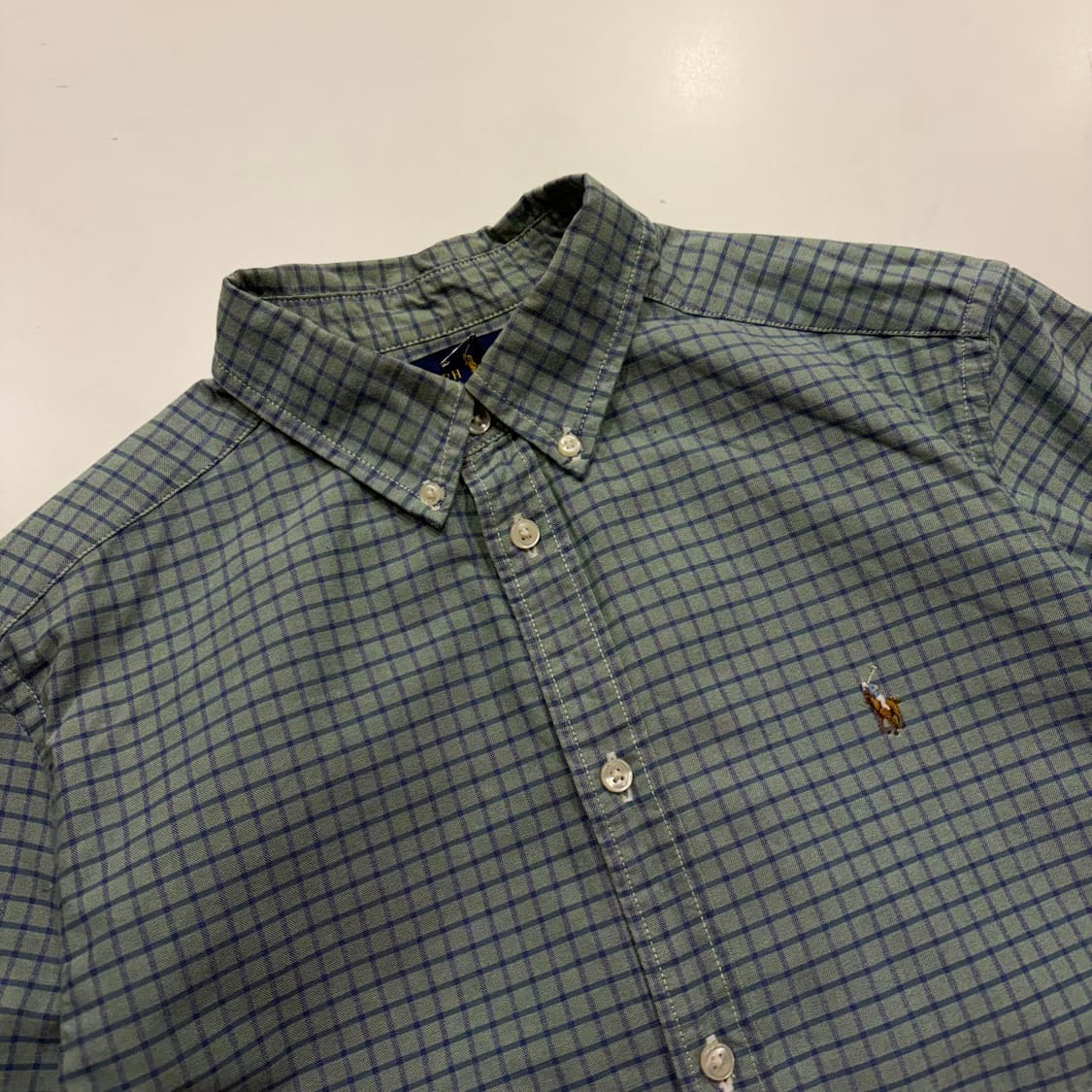 [XL] 폴로 랄프로렌 체크 셔츠 긴팔 C902 상품이미지3