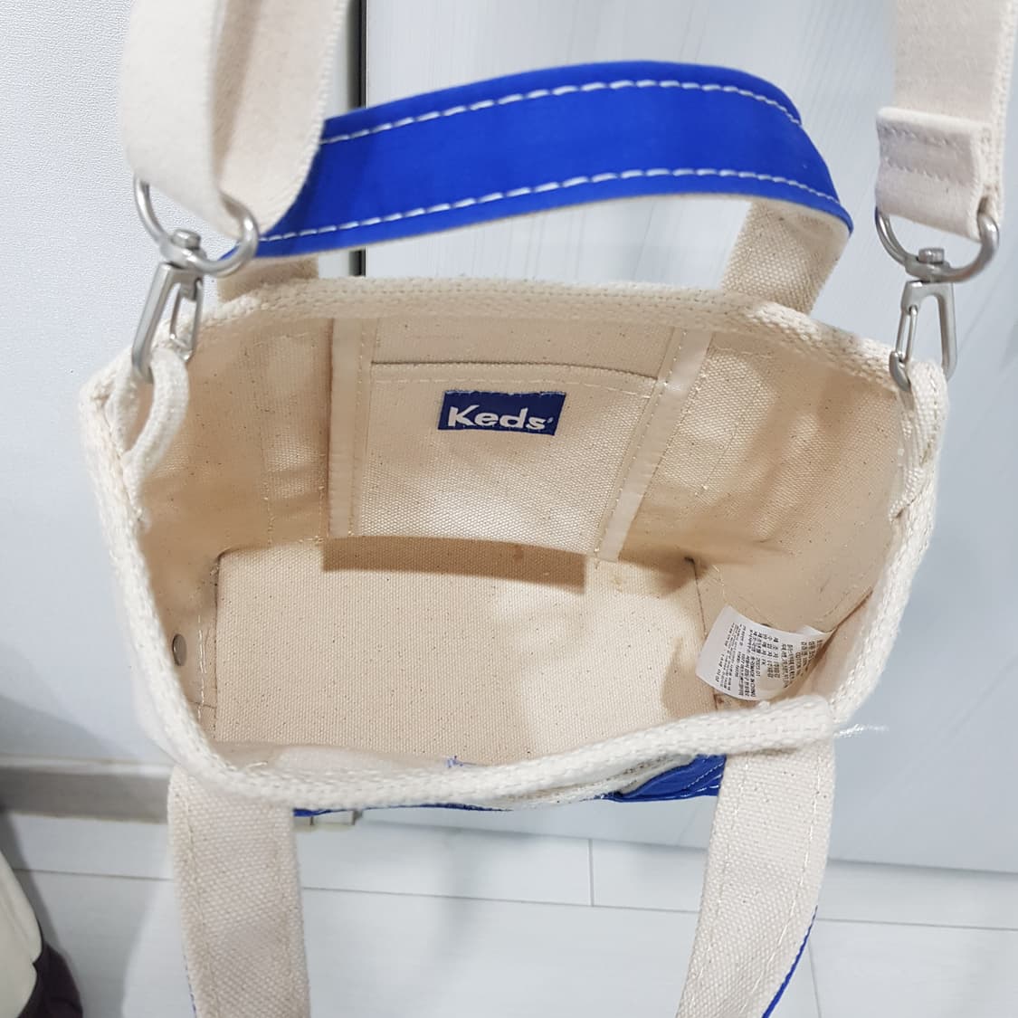 케즈 미니 캔버스 토트백 크로스백 상품이미지6