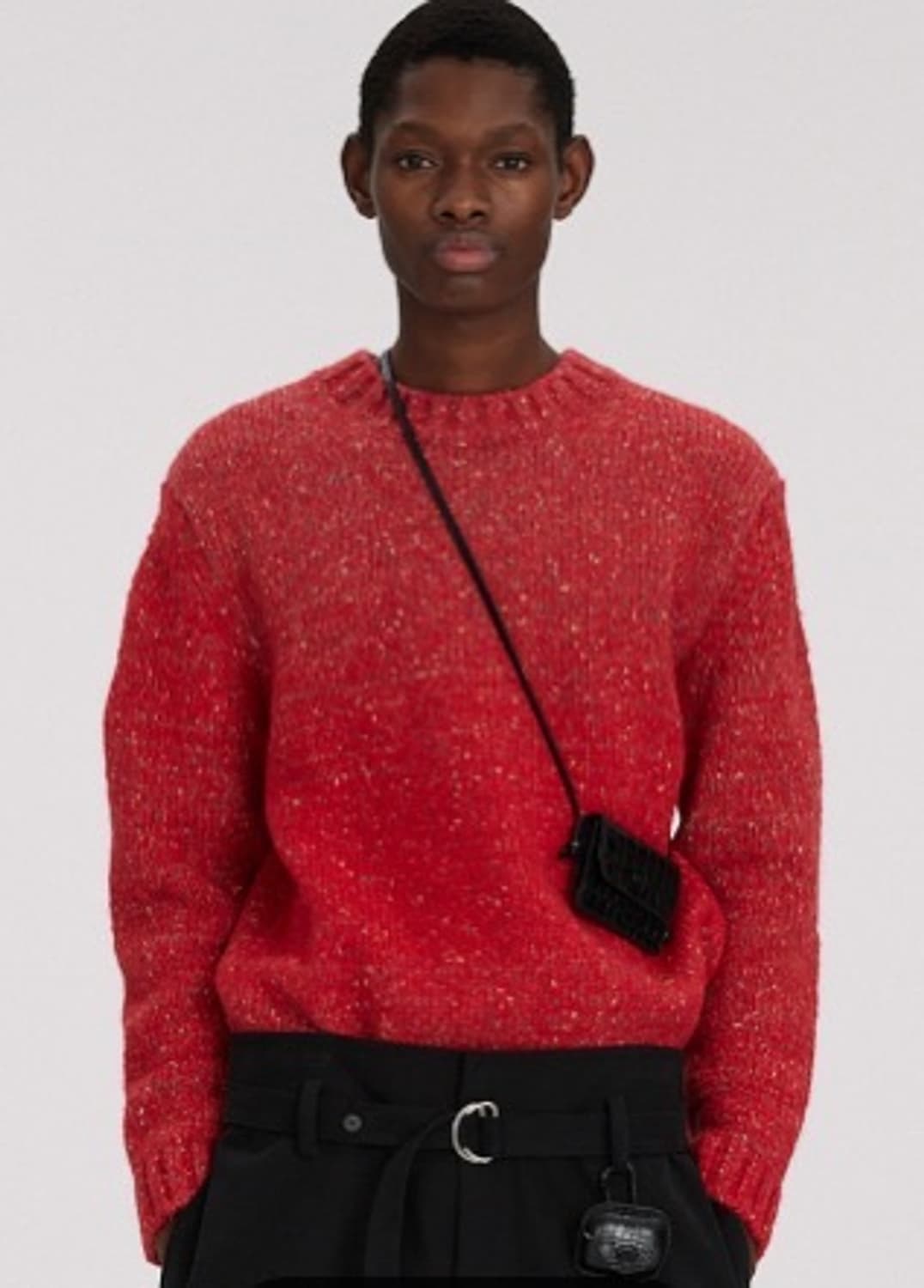 Recto 렉토 오가닉 크루넥 청키 니트 상품이미지1