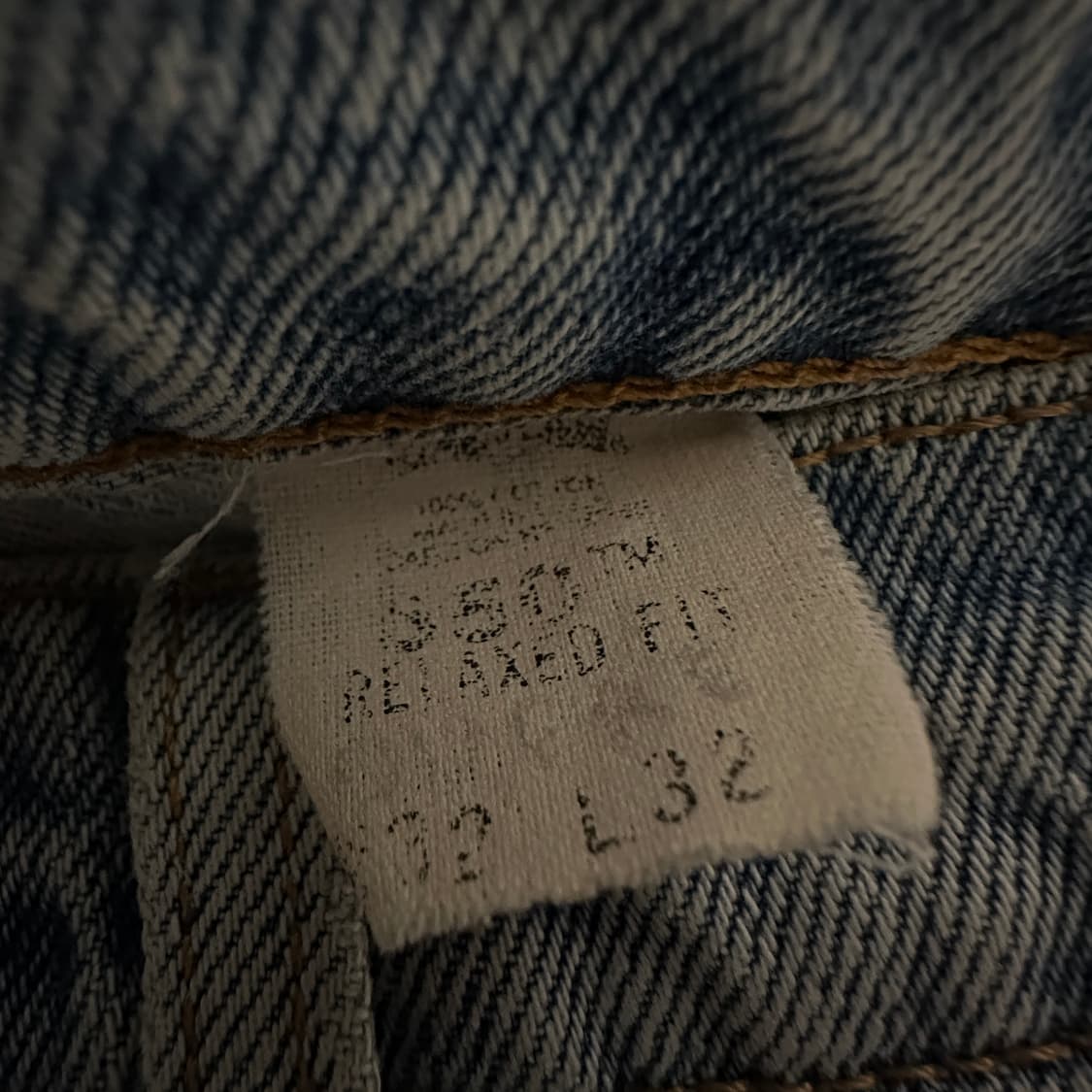 LEVI'S 550 90's usa made vintage jeans 상품이미지6