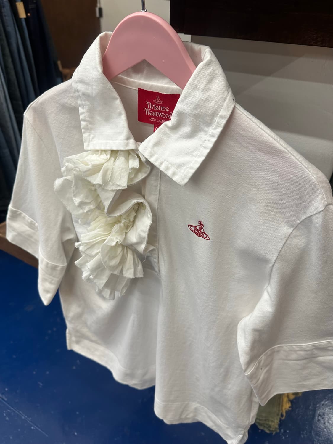 Vivienne 비비안웨스트우드 반팔카라 상품이미지3