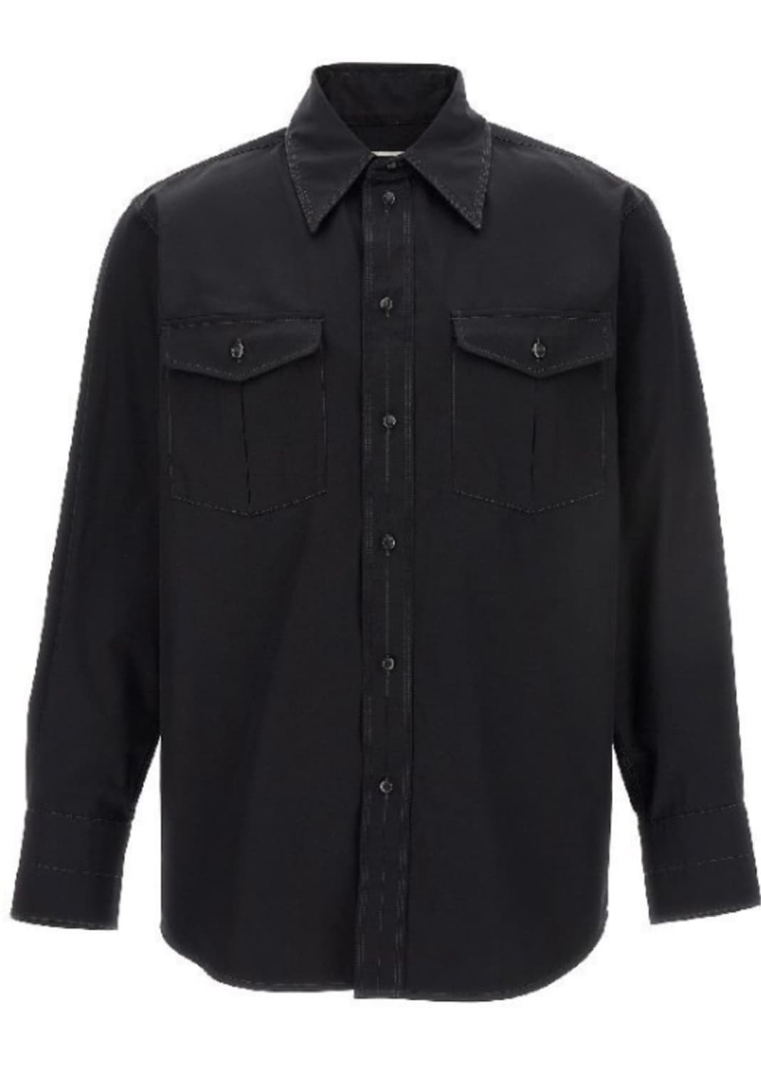 LEMAIRE 르메르 릴렉스 웨스턴 코튼 셔츠 상품이미지1